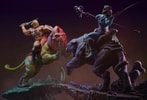Skeletor & Panthor Classic Deluxe (Prototype Shown) View 25