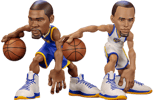 Stephen Curry and Kevin Durant SmALL-Stars (Prototype Shown) View 5