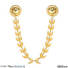 Disney's Frozen 2 Anna Wheat Cloak Clasp (Prototype Shown) View 1