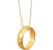 The ONE RING™ Necklace (GOLLUM™ Gold)- Prototype Shown