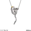 Crowned Frog Necklace (Prototype Shown) View 2
