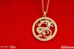 Mushu Medallion (Gold) Necklace (Prototype Shown) View 4