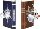 Light-Up Zero Bookends
