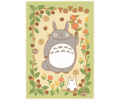 Totoro in the Sunny Forest Plush Blanket