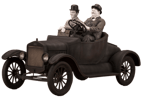 Laurel & Hardy on Ford Model T (Prototype Shown) View 19