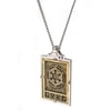 Imperial Credit Necklace (Yellow Gold) (Prototype Shown) View 3