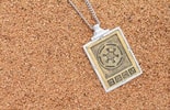 Imperial Credit Necklace (Yellow Gold) (Prototype Shown) View 6