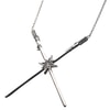 Luke Skywalker™ & Darth Vader™  Crossed Lightsaber Necklace (Prototype Shown) View 1
