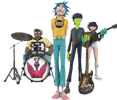 Gorillaz Song Machine Band Full Set- Prototype Shown