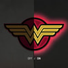 Wonder Woman LED Logo Light (Regular) View 5