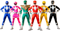 Core Rangers + Green Ranger Six Pack