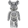 Be@rbrick H.R. Giger (White Chrome Version) 1000% (Prototype Shown) View 1