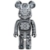 Be@rbrick H.R. Giger (Black Chrome Version) 1000% (Prototype Shown) View 1