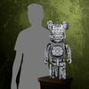 Be@rbrick H.R. Giger (Black Chrome Version) 1000% (Prototype Shown) View 2