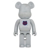 Be@rbrick 1st Model White Chrome 1000% View 1