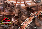 T-Rex Vs Velociraptors in the Rotunda