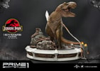 T-Rex Vs Velociraptors in the Rotunda