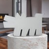 Medicom Keith Haring Barking Dog White Ver. Statue (white)