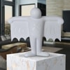 Keith Haring Flying Devil (White Version) Statue by Medicom