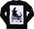 Godzilla Black Long Sleeve View 5