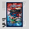 Justice League of America Comic Cover LED Poster Sign (Large) View 4