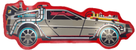 Back to The Future PART III DeLorean Shaped- Prototype Shown