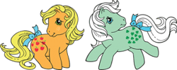 Applejack x Minty Pin Set- Prototype Shown