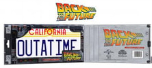 Back to the Future OUTATIME License Plate View 1