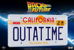 Back to the Future OUTATIME License Plate View 6
