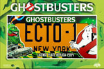 Ghostbusters ECTO-1 License Plate