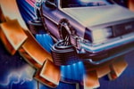 Back to the Future II WOODART 3D “Flying Delorean” (Prototype Shown) View 4
