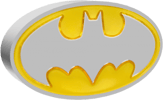 Batman Logo 1oz Silver Coin