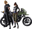 Jessie, Cloud, and Motorcycle