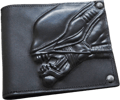 Alien Embossed Leather Wallet