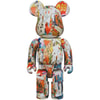 Be@rbrick Andy Warhol x JEAN-MICHEL BASQUIAT #4 1000%- Prototype Shown