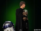 Luke Skywalker, R2-D2 and Grogu