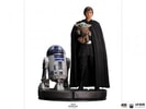 Luke Skywalker, R2-D2 and Grogu