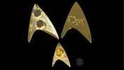 Enterprise Medical Badge and Pin Set- Prototype Shown