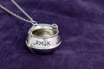 Hocus Pocus Amok Cauldron Necklace
