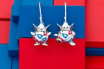 Togepi Earrings- Prototype Shown