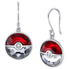 Crystal Poke Ball Dangle Earrings- Prototype Shown