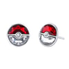 Crystal Poke Ball Stud Earrings- Prototype Shown