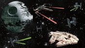Star Wars Vehicles Wallpaper Mural View 2