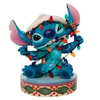 Stitch Wrapped in Christmas Lights- Prototype Shown
