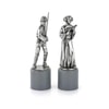 Luke & Leia King & Queen Chess Piece Pair- Prototype Shown