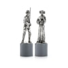 Luke & Leia King & Queen Chess Piece Pair- Prototype Shown