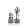 R2-D2 & C-3PO Knight Chess Piece Pair- Prototype Shown