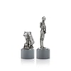 R2-D2 & C-3PO Knight Chess Piece Pair- Prototype Shown