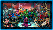 Trinity War LED Mini-Poster Light View 5