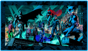 Justice League (1) LED Mini-Poster Light